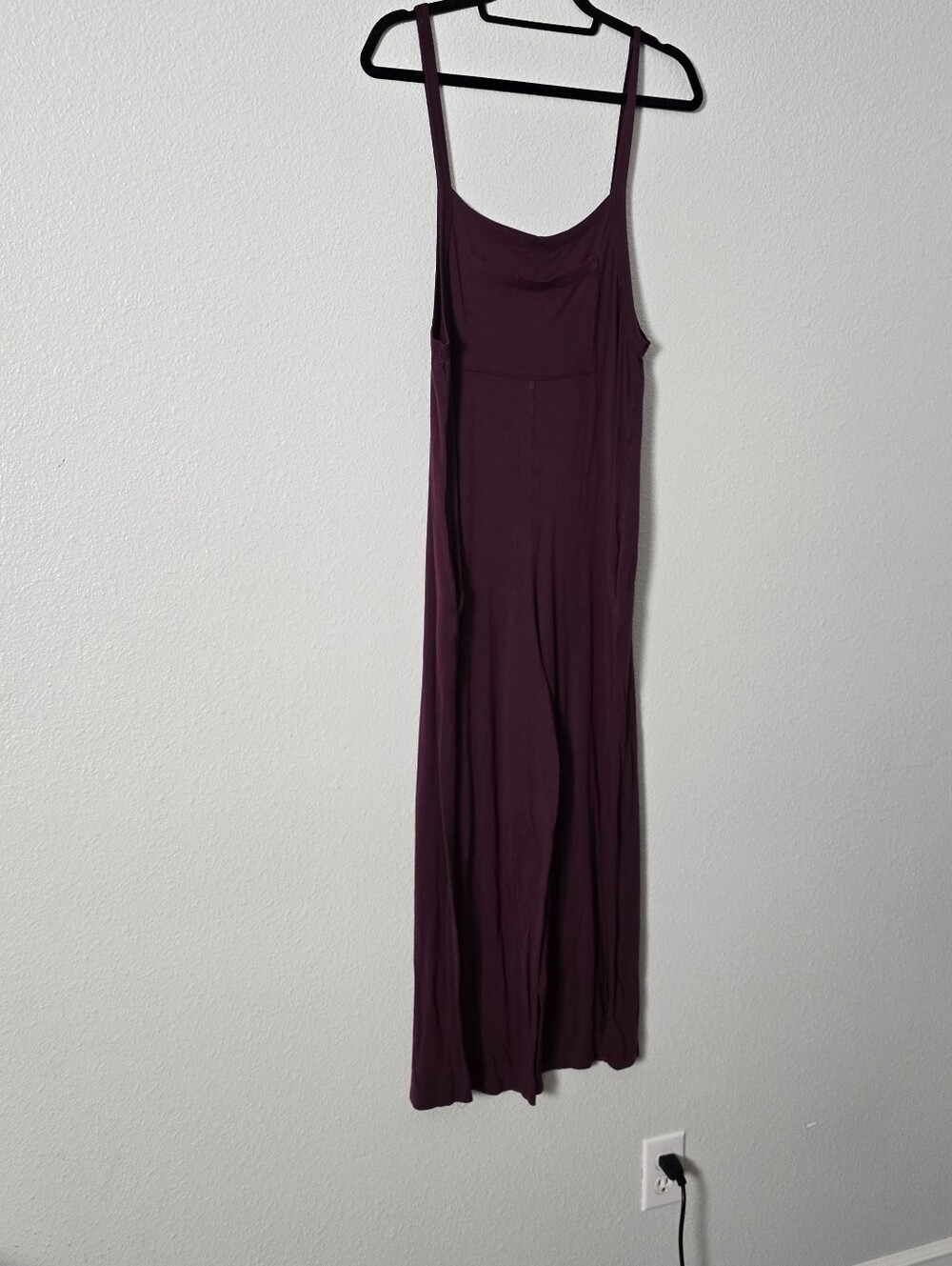 Sleeveless Burgundy Jumsuts Sz S